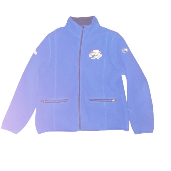 Devon  Jones Hershey Kissables 300 At Daytona BlueBlack Jacket Size Large